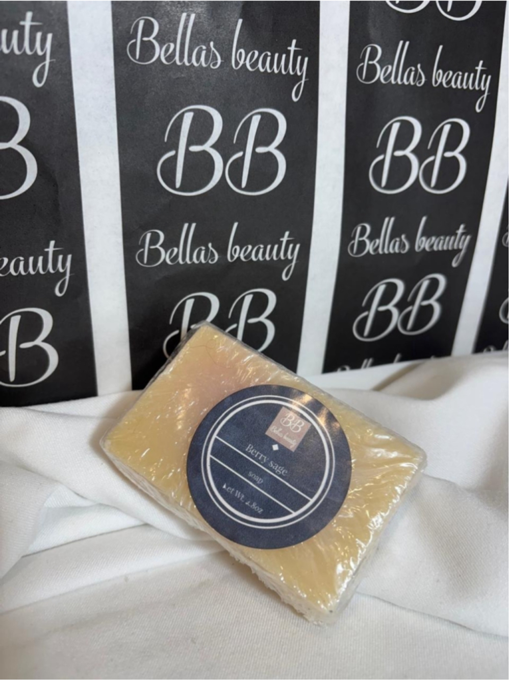 Berry Sage Soap Bar - Vegan - 100% Natural Artisan Bellas Beauty #V07 x23P